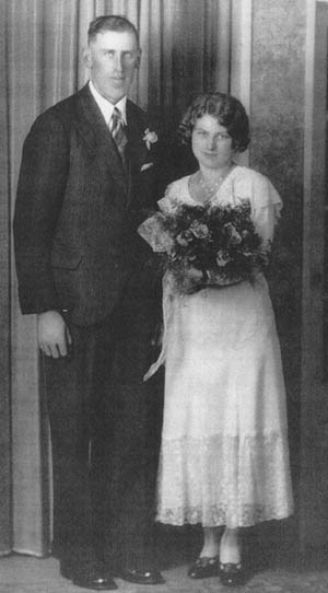 Harold and Marjorie Dougherty were married on October 19, 1932 at the Greenwood manse by Rev. H. J. Latimer