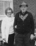 Harold and Marjorie at their daughters home. Spring 1980 