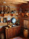 Ross House interior, Ross Museum, Foresters Falls, ON