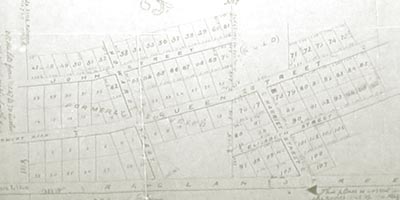 Plan of the Village of Foresters Falls in the County of Renfrew. August 10, 1886